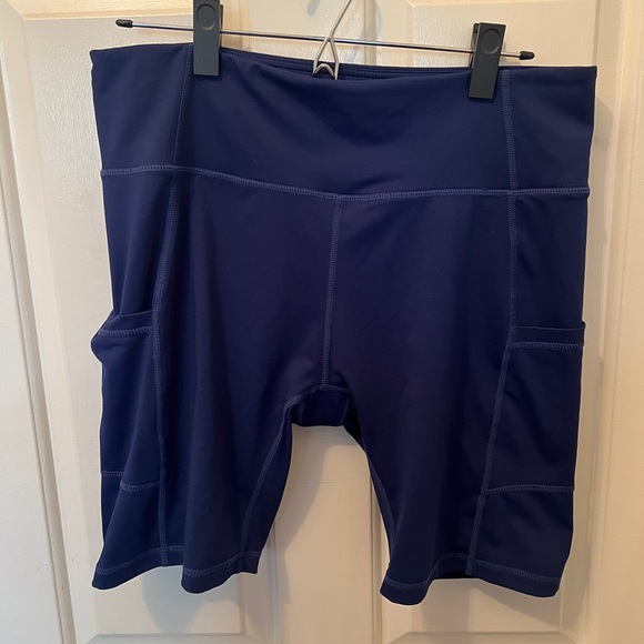 Navy Blue Bike Shorts - Picture 1 of 2